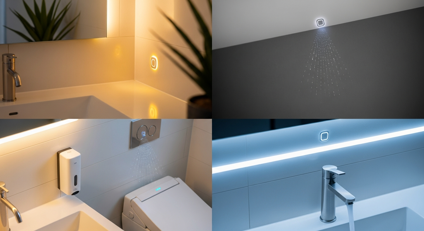 MmWave Presence Sensors for Bathroom Automation