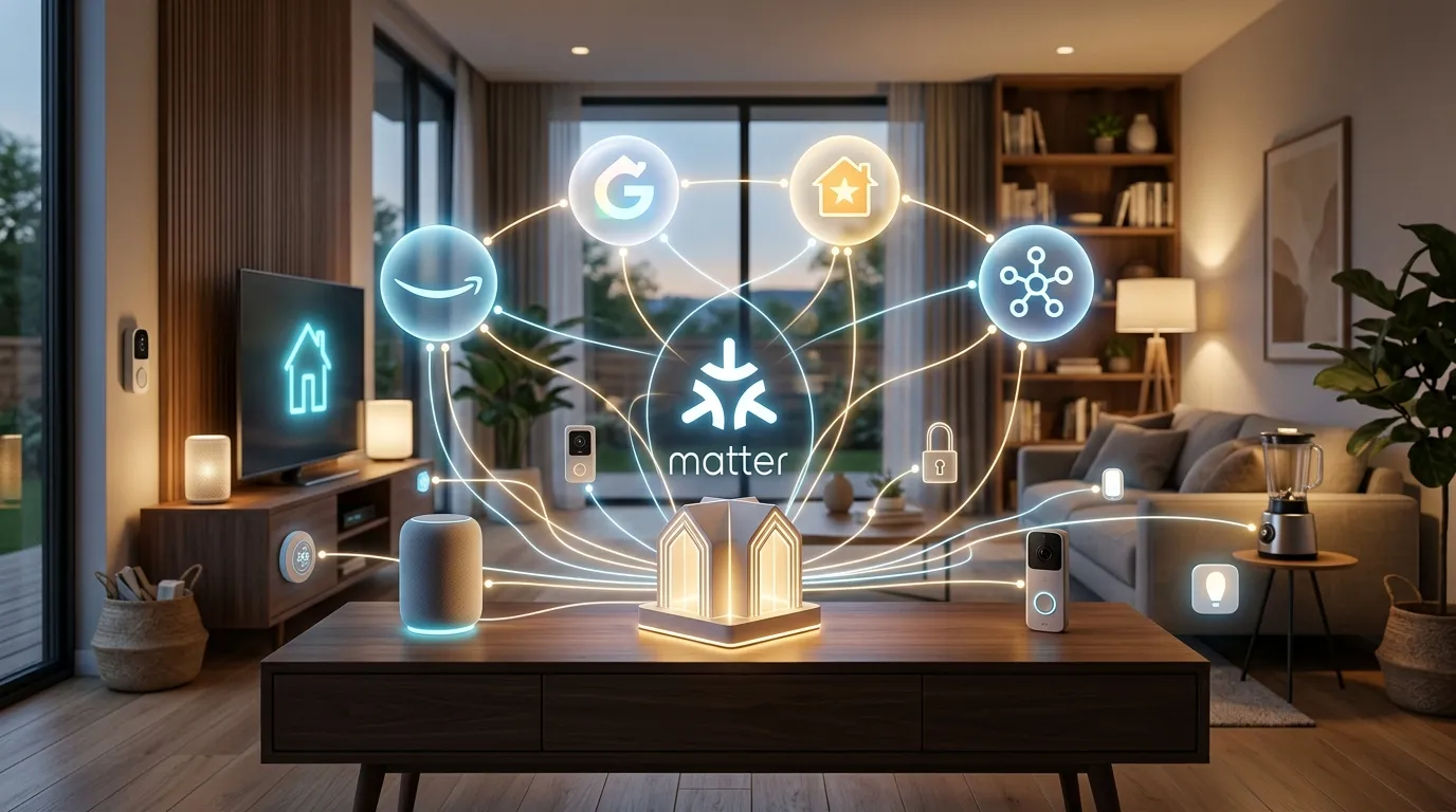 Matter protocol smart home ecosystem diagram 2026
